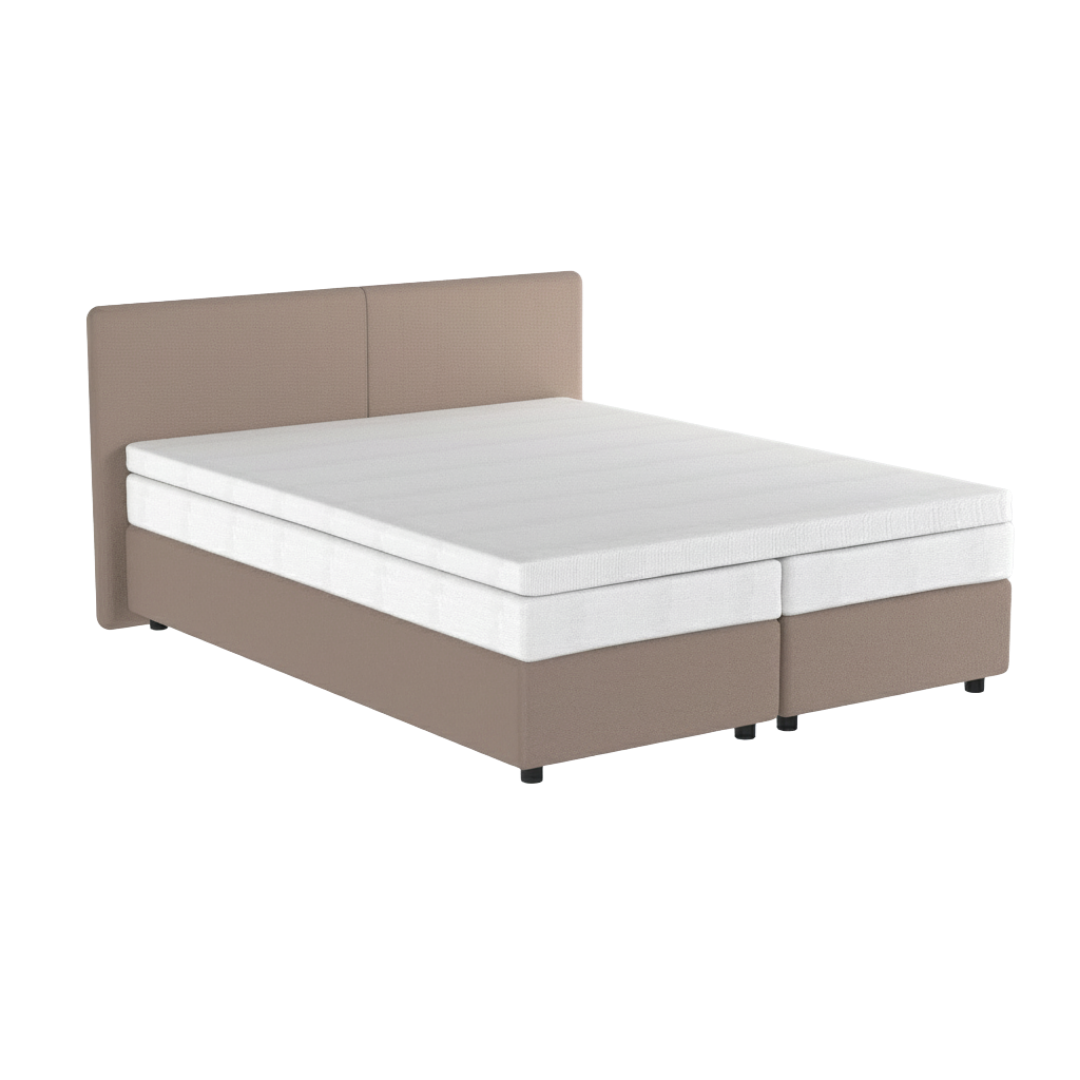 Van der Valk Luxury Hotel Bed + upholstered mattress + topper + headboard