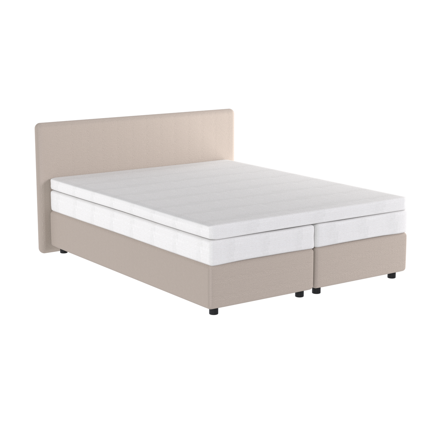 Van der Valk Luxury Hotelbed + gestoffeerd matras + topper + achterwand