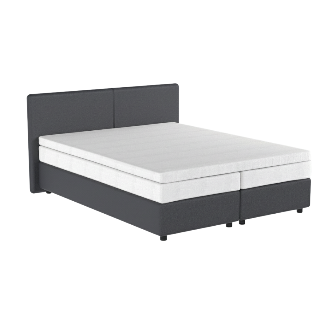 Van der Valk Luxury Hotel Bed + upholstered mattress + topper + headboard