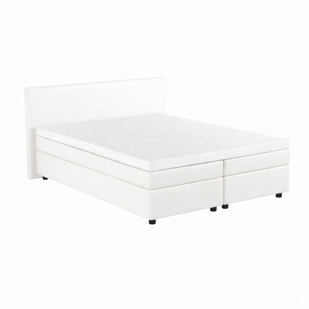 Van der Valk Luxury Hotel Bed + upholstered mattress + topper + headboard (model 2026)
