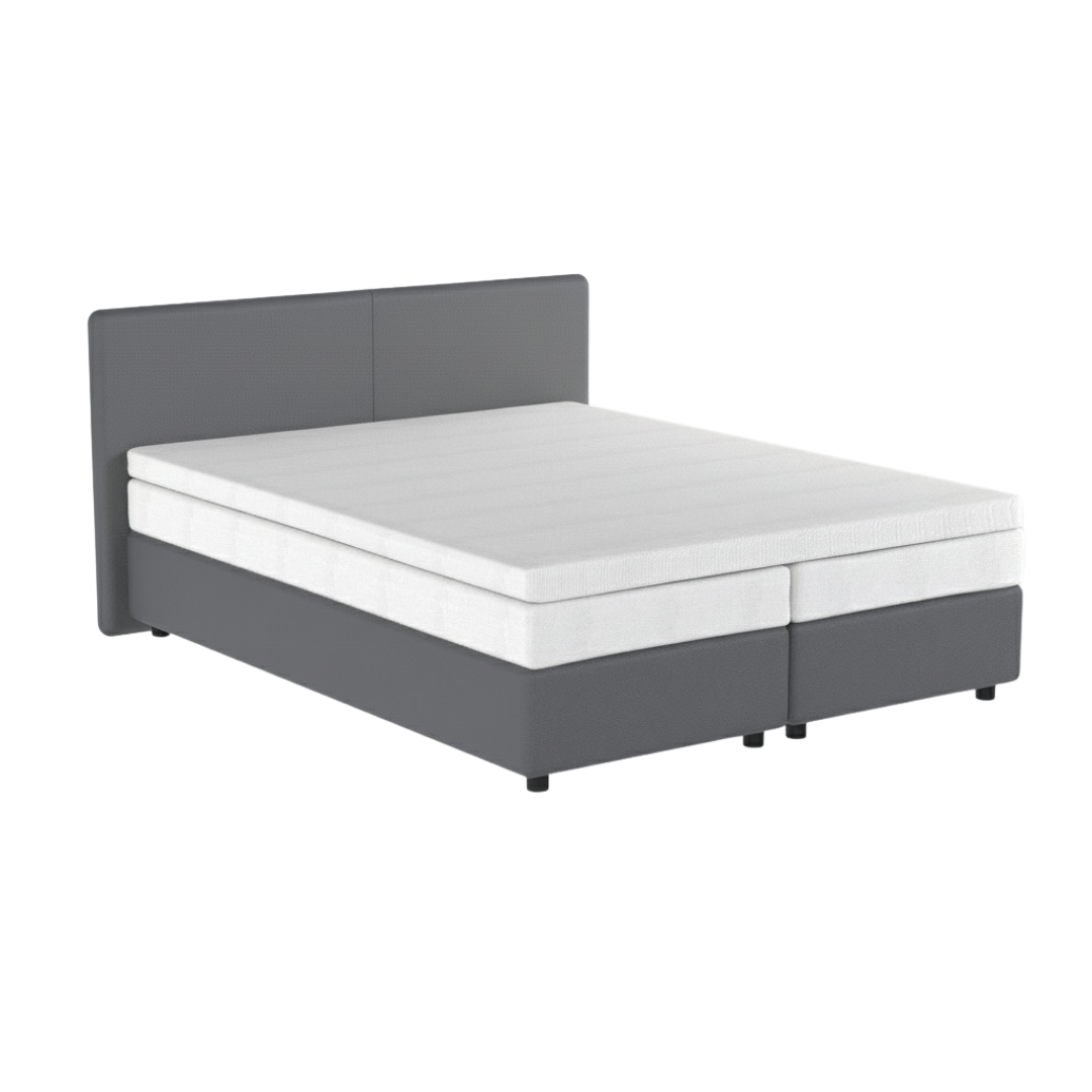 Van der Valk Luxury Hotel Bed + upholstered mattress + topper + headboard