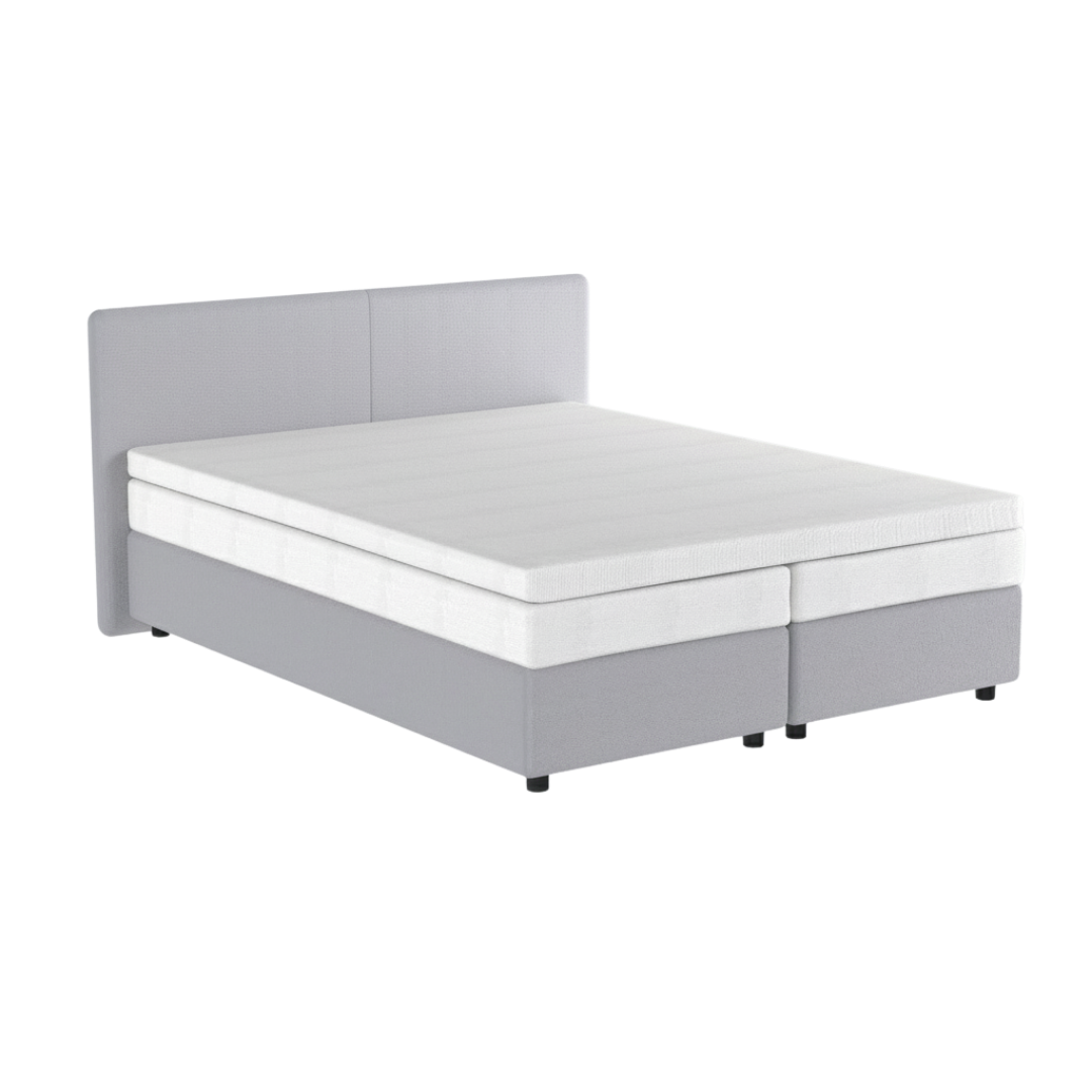 Van der Valk Luxury Hotel Bed + upholstered mattress + topper + headboard