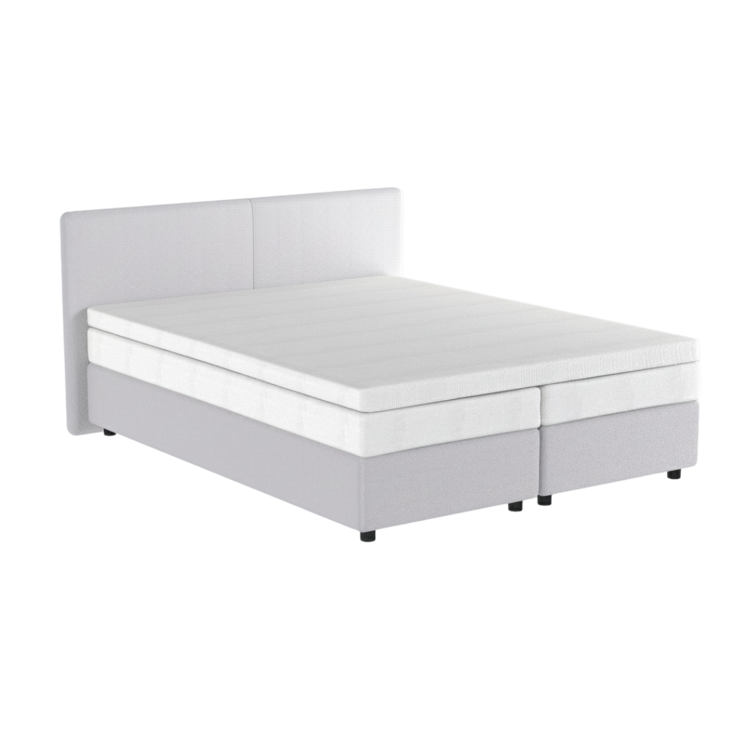 Van der Valk Luxury Hotel Bed + upholstered mattress + topper + headboard