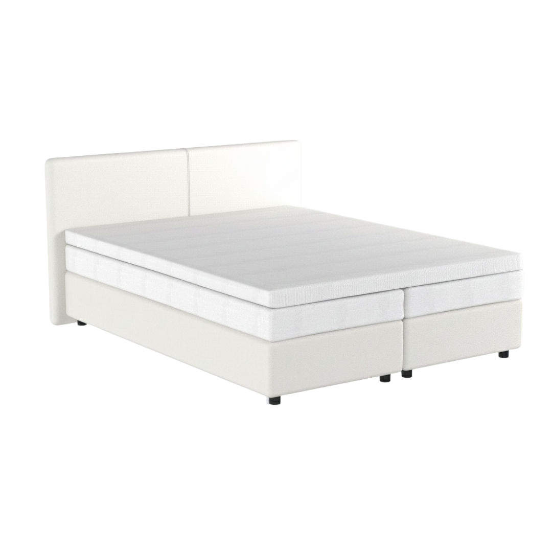 Van der Valk Luxury Hotel Bed + upholstered mattress + topper + headboard