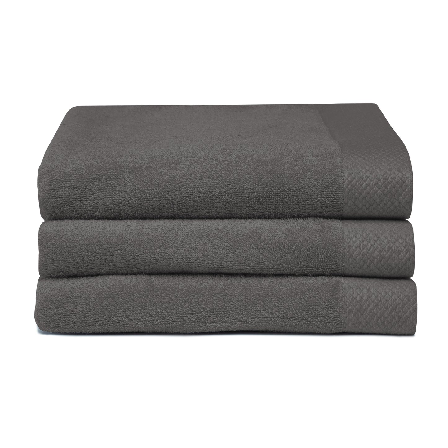 Van der Valk handdoek graphite grijs