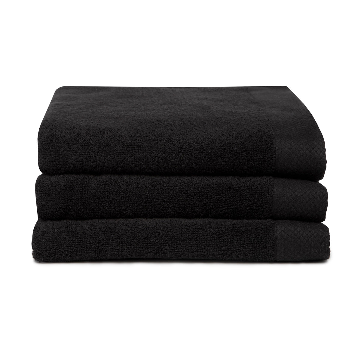 Van der Valk handdoek zwart